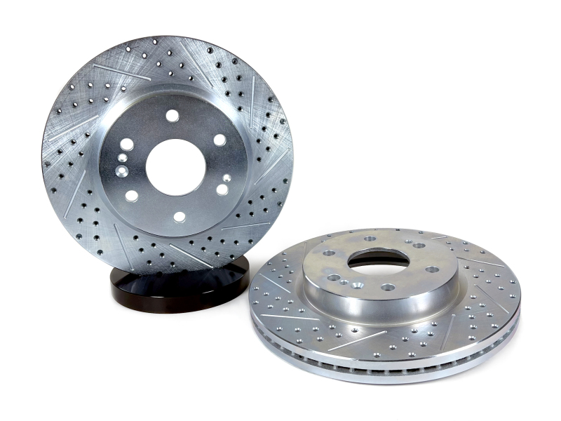 Cadillac Escalade ESV Brake Rotors (2) - Front - Baer Brakes - Slot & Drilled - Zinc-Plated - `21-`24